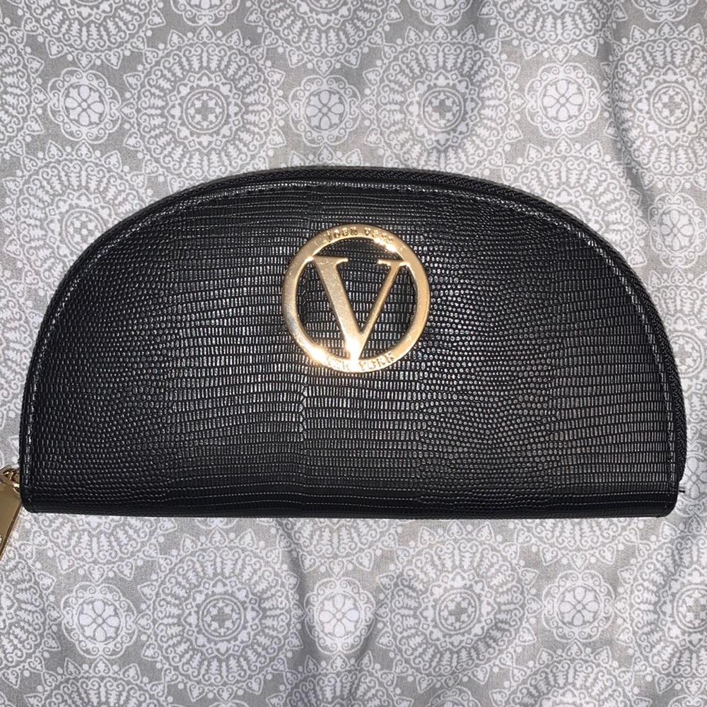 joan vass semi circle clutch wallet